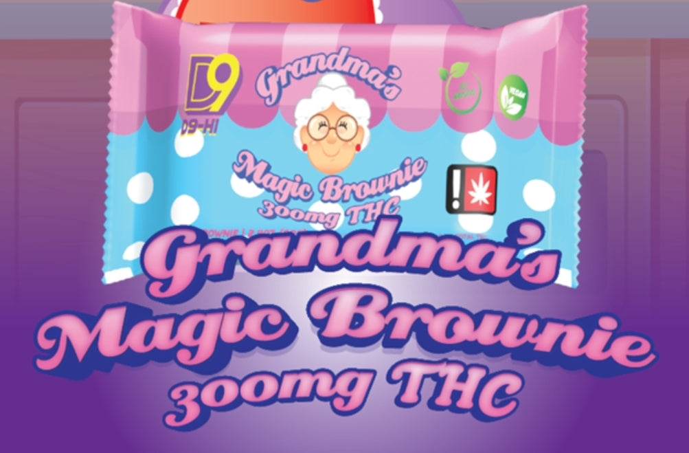 Grandma's D9 Magic Brownie THC