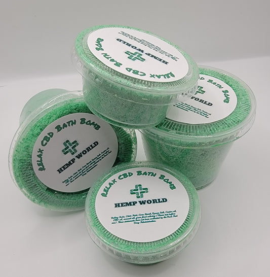 Hemp World CBD Bath Bomb